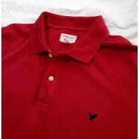 ราคา เสื้อ AMERICAN EAGLE สีแดง ของแท้ (21345754853)
