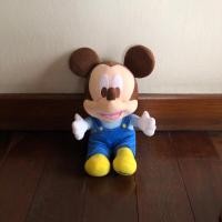 ราคา ตุ๊กตา มิกกี้เบบี้ มินนี่เบบี้ ดิสนีย์ ใส่ชุดเอี๊ยม Baby Mickey | Baby Minnie Disney ขนาด 14 นิ้ว (18684045615)