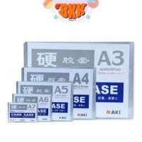 ราคา NAKI (นากิ) ซองพลาสติกเเข็ง Card Case หลายขนาด ( 5 แผ่น / 1 ซอง ) (28308636647)