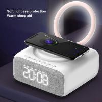 ราคา MR.ILLUMINATION ลำโพงบลูทูธ นาฬิกาปลุก USB พร้อมนาฬิกาปลุกดิจิตอล เครื่องชาร์จไร้สาย วิทยุนาฬิกา FM (29962602315)