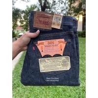 ราคา วินเทจ 80's ลีวายส์ Levi's 501 ป้ายแคร์ หมึกแดง ก้านดำ Made in USA (27368596531)