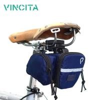 ราคา ❤ Vincita กระเป๋าใต้อานจักรยาน มีกระเป๋าข้าง รุ่นคลิป (B (28700541259)