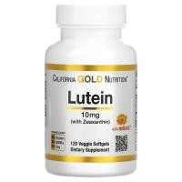 ราคา [พร้อมส่ง] นำเข้าจากอเมริกา ของแท้ 100% วิตามินบำรุงสายตา California Gold Nutrition, Lutein with Zeaxanthin, 10 mg (19149439115)