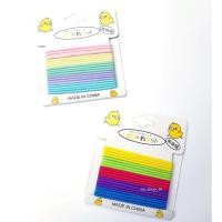 ราคา ยางมัดผมวงเล็ก สีสันสดใส ยุค90 (21319344064)