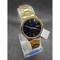 ราคา นาฬิกา Casio LTP-V005-1BUDF หน้าปัดดำเรือนสีทอง (4157613060)