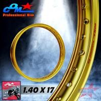 ราคา ล้อคอม COM 1.40 X 17 รางน้ำ จำนวน 1 วง ล้อคอมดาวของแท้ 100% ล้อขอบ17 ขนาด 1.40 ขอบ 17 ล้อมอไซ ล้อมอไซค์ ล้อมอเตอร์ไซค์ (28566826170)