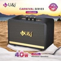 ราคา ลำโพงบลูทูธ 40W แบรนด์ U&I รุ่น UiBS630 ปรับเบสได้ ดอกลำโพง4นิ้ว2ดอก เสียงดี เบสแน่น (งานแท้) (26556604223)