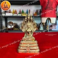ราคา พระนาคปรก เนื้อทองเหลือง ขนาดฐานกว้าง 4 นิ้ว หน้าตัก 2.5 นิ้ว สูง 8 นิ้ว (27852843898)