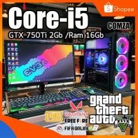 ราคา คอมพิวเตอร์ ครบชุด Core-i5 /GTX 750Ti 2Gb /Ram 1Gb ทำงาน-เล่นเกมส์ Pubg,Freefire,Varolant,GTA V พร้อมใช้งาน (24163587411)