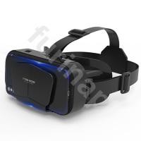 ราคา ใหม่สวมศีรษะ 3D เสมือนจริง VR แว่นตา โทรศัพท์มือถือ ภาพยนตร์ เกม หมวกนิรภัย แว่นตาดิจิตอลอัจฉริยะ (9075996033)