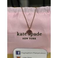 ราคา สร้อยคอ kate spade ใบโพธิ์ rose gold (22261176069)