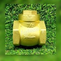 ราคา ไชโย เช็ควาล์ว แบบนอน ทองเหลือง เกลียวใน ขนาด 1 1/2นิ้ว (2-1110-5) สวิงทองเหลือง check valve กันย้อนกลับ วาล์วกันน้ำกลับ (24763872162)