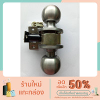 ราคา ลูกบิดประตูห้องน้ำ สแตนเลสอย่างดี ไส้ทองเหลือง เสื้อหุ้มทอ (12552576144)