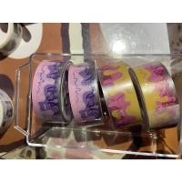 ราคา เทปลายสไลม์ สีม่วง/สีชมพู/สีฟ้า (15243104318)