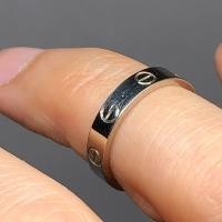 ราคา แหวน CARTIER Love 18k White gold Size 50 สภาพสวยพร้อมใช้งาน น้ำหนักทอง 3.9 กรัม (27921147264)
