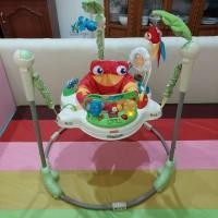 ราคา ** มือสองจั้มเปอร์ jumper fisher price รุ่น Rainforest หน้ากบ (25517739113)