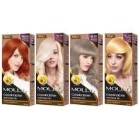 ราคา (ครบทุกสี) Molly Organic Product Color Cream 100ml มอลลี่ คัลเลอร์ ครีม เปลี่ยนสีผม สีย้อมผม (914787072)