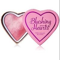 ราคา Makeup Revolution Blushing Hearts Triple Baked Blush (2303934677)