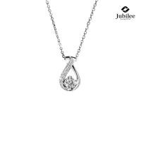 ราคา Jubilee Diamond จี้เพชรพร้อมสร้อยคออิตาลี Droplette Pendant Necklace with Chain เพชรแท้ (28114292118)