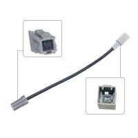 ราคา สายเคเบิลอะแดปเตอร์ USB อินพุตเครื่องเสียงรถยนต์ สําหรับ Toyota RAV4 EZ Verso Camry Cable (21542831956)