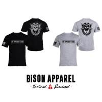 ราคา Bison Apparel เสื้อยืดลาย Green Beret (23718783206)