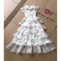 ราคา เดรสระบายชั้นๆปักผึ้ง3dป้ายwidelia@realงานหายาก (13773019823)