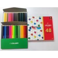 ราคา Colleen สีไม้คอลลีน 48สี 48ด้าม 2ชั้น! หัวเดียว! colleen 24 color ( ด้ามเหลี่ยม) ของแท้!!! (10836520033)