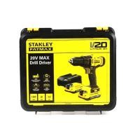ราคา STANLEY สว่านไขควงไร้สาย 13มม. 20V รุ่น SCD700D2K-B1 (พร้อมแบตเตอรี่ 2.0Ah 2 ก้อน) สว่าน อุปกรณ์ เครื่องมือช่าง งานช่ (24400097859)