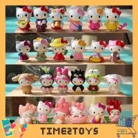 ราคา ชุดโมเดลHello Kitty คิตตี้และผ่องเพื่อน เหล่าสาวกซานริโอต้องมี (23305410030)