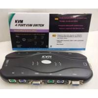 ราคา ส่งจากไทย KVM 2 Port Switch PS/2 2ports 4ports KVM PS2 Switch (17936438785)