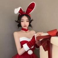 ราคา ที่คาดผมหูกระต่ายแดง ผ้ากำมะหยี่ แต่งคอสเพลย์สวยมาก พร้อมส่งในไทยจ้า (24186181631)