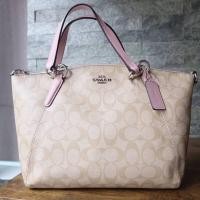 ราคา COACH SMALL KELSEY SATCHEL IN SIGNATURE CANVAS (3436286024)