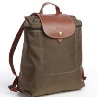 ราคา Longchamp Le pliage Backpack Olive Green (54529821)