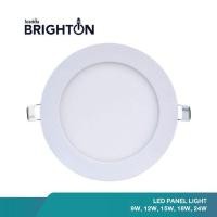 ราคา ดาวน์ไลท์ BRIGHTON โคมไฟดาวน์ไลท์ฝังฝ้า 9W LED PANEL LIGHT 4 นิ้ว (28814078599)