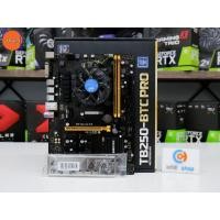 ราคา ชุดเมนบอร์ดขุดเหมือง CPU : INTEL PENTIUM G4400 3.3GHz / MB : BIOSTAR TB250-BTC PRO / RAM : DDR4 4GB 2400MHz P11985 (18337252403)