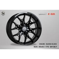 ราคา ล้อแม็ก GRAXY X-02L+ขอบ20 6รู139.7 กว้าง9นิ้วและ9.5นิ้วoffset 15สีดำ ยี่ห้อGRAXY ล้อแม็ก(ราคารวม4ล้อ) (25485658289)