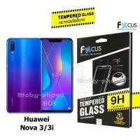 ราคา Focus FF ฟิล์มกระจกนิรภัย Huawei Nova 3/3i เต็มจอ (สีดำ) (1701302092)