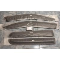 ราคา กันสาด/คิ้วกันสาด Toyota fortuner 2005-2014 (ดำเข้ม) (8798489377)