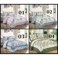 ราคา ผ้าคลุมเตียงลายวินเทจ. 8ฟุต (2077014703)