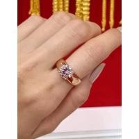 ราคา แหวนนากพลอยสีม่วง แหวนหัวพลอยสีม่วง (29575093095)