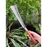 ราคา พร้าแวง มีดพร้า พร้าหัวตัด พร้าปลายตัด มีดหวด มีดทำสวน มีดถาง มีดใช้งาน มีดเดินป่าใบ 11” ตีร้อน ผิวขัด คอสแตนเลส ด้ามดู่ (21957940959)