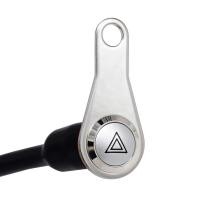 ราคา 304 สแตนเลสไฟ LED รถจักรยานยนต์สวิทช์ ON-OFF Handlebar ปรับได้เมาท์กันน้ำสวิทช์ปุ่ม DC12V ไฟเตือน (3542212149)