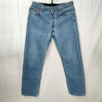 ราคา กางเกงยีนส์ลีวาย501เนื้ิอทรายของแท้มือสอง00513 (27357796530)