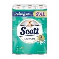 ราคา กระดาษชำระ สก๊อตต์ Scott คลีนแคร์ 2XL ม้วนใหญ่พิเศษ ยาวขึ้นกว่ารุ่นมาตรฐาน 30% (13752984562)