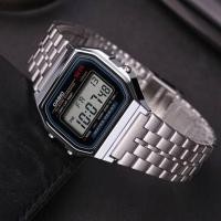 ราคา Casio นาฬิกาข้อมือ A159Wa-N1 สีเงินวินเทจ (22925324107)