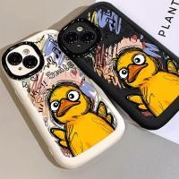 ราคา Graffiti สนุกเป็ดสีเหลืองรูปแบบเคสโทรศัพท์สําหรับ IPhone 11 12 13 16Pro Max 14 15 7 8 Plus SE 2020 XR X/XS Max เคสซิลิโคน Anti Drop รวมทุกอย่างเคสโทรศัพท์ (24287941525)
