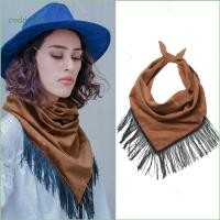 ราคา Redd คาวบอย Head Wrap Unisex ผ้าพันคอผ้าพันคอผมคาวบอย Tan Tasseled (26260718708)