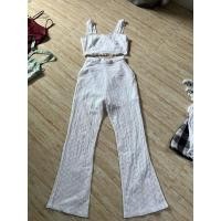 ราคา ชุดเซ็ทขายาวสีขาวลายฉลุ (20125868850)