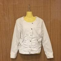 ราคา เสื้อแจ็คเก็ตสีขาว แบรนด์bossini ไซส์L (282224677)