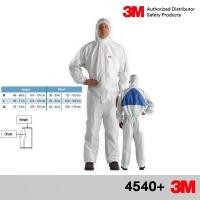 ราคา 3M 4540+ Coverall ชุดป้องกันสารเคมีและฝุ่นละออง พร้อมช่องระบายอากาศ (6840243289)
